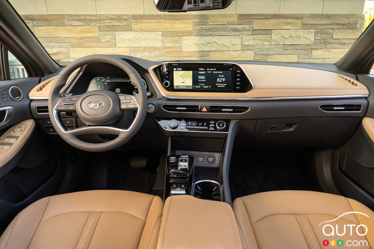 Hyundai Sonata 2020, intérieur